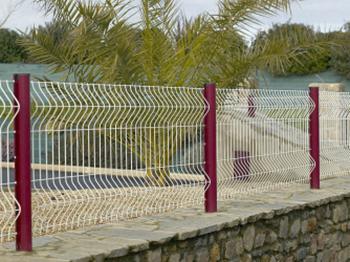 桃型柱护栏网 - 河北振兴金源丝网集团图片3